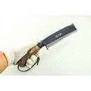 TOYOKUNI KNIFE Magaritakibi 150mm 手工鍛造大馬士革日本AOGAMI鋼 柴刀(藍鋼No.2)