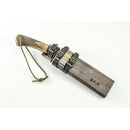 TOYOKUNI KNIFE Magaritakibi 150mm 手工鍛造大馬士革日本AOGAMI鋼 柴刀(藍鋼No.2)