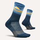 Feetures Trail Max Cushion Mini Crew Sock 越野跑襪 Cloud Veil Navy