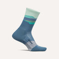 Feetures Trail Max Cushion Mini Crew Sock 越野跑襪 Tectonic Blue