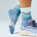 Feetures Trail Max Cushion Mini Crew Sock 越野跑襪 Tectonic Blue