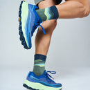 Feetures Trail Max Cushion Mini Crew Sock 越野跑襪 Tectonic Green