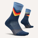 Feetures Trail Max Cushion Mini Crew Sock 越野跑襪 Tectonic Navy