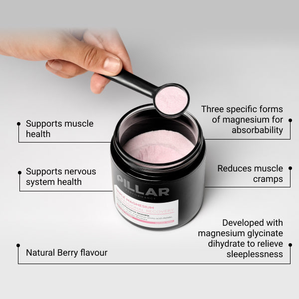 PILLAR Performance Triple Magnesium Professional Recovery Powder 三重鎂運動恢復粉劑