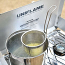 UNIFLAME Camping Deep Strainer 662038 不銹鋼麵漏勺