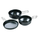 UNIFLAME Trail Pot 3 Black Cookset 667828 煮食三件套裝