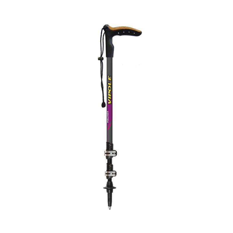 Vipole Walker QL 100 Trekking Pole 軟木T柄行山杖 Violet