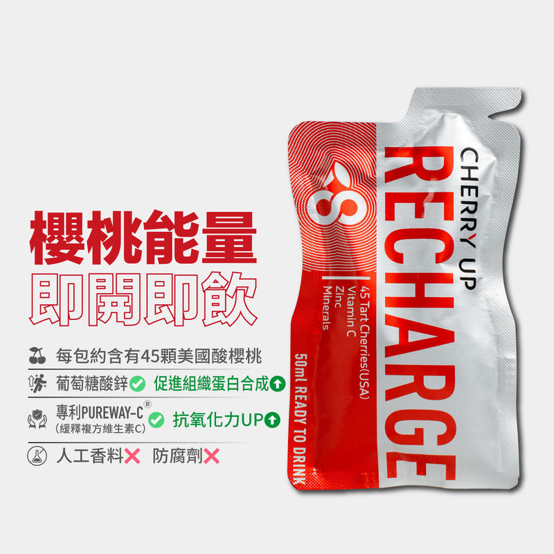 King Orchards Cherry Up Recharge  櫻桃王 蒙特羅西酸櫻桃機能飲 50ml