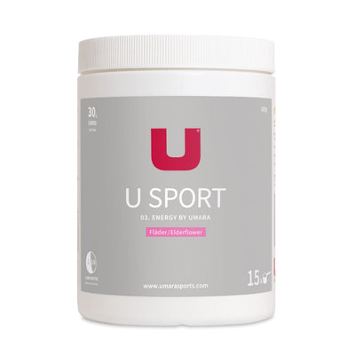 Umara U Sport 500g Energy Sport Drink Mix Elderflower