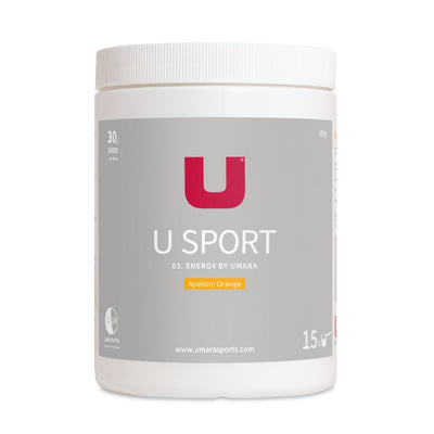 Umara U Sport 500g Energy Sport Drink Mix Orange