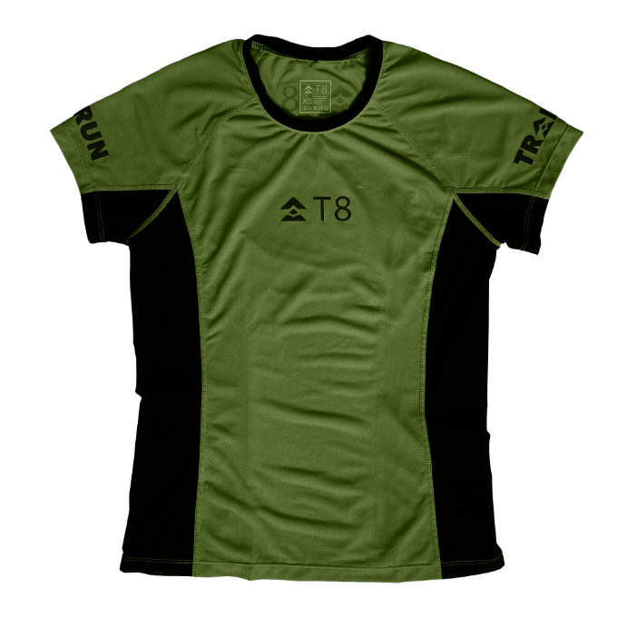 T8 Women's Iced Tee 女裝冰感短袖運動上衣 Olive