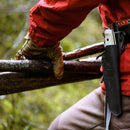 Morakniv Wit BlackBlade™ (S) with ash wood 全龍骨式不鏽鋼直刀 (黑色刀刃木刀柄連皮製刀套)