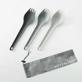 HOVERLIGHT Ultralight Aluminium Spork (with DCF Bag) 極輕鋁匙叉連收納袋