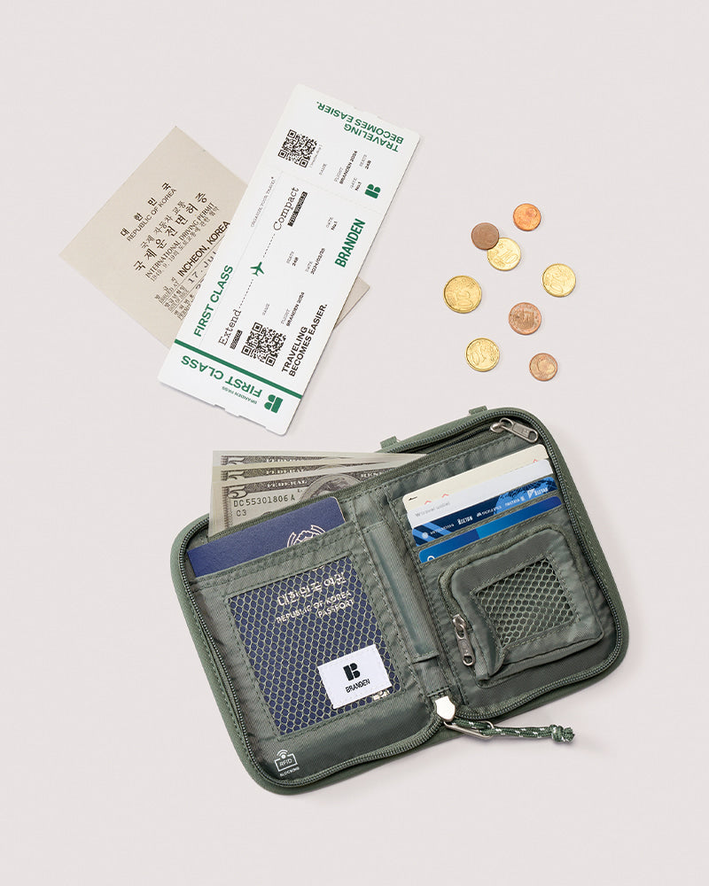 Branden Travel Wallet 防盜銀包