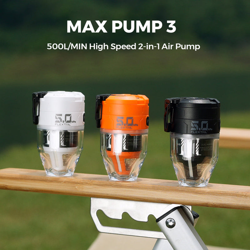 Flextail Max Pump 3 High Speed 2-in-1 Rechargeable Air Pump 3合1充氣電泵