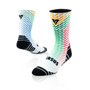 VERSUS Active Crew Socks - South African Stripes