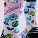 VERSUS Active Crew Socks - Stellenbosch Stickers