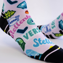 VERSUS Active Crew Socks - Stellenbosch Stickers