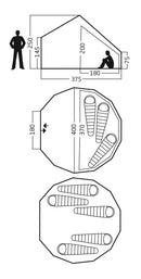 Nordisk Asgard 12.6 m² Glamping Tent 屋式豪華帳篷