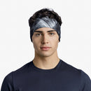 BUFF Coolnet UV® Wide Headband Stal Grey