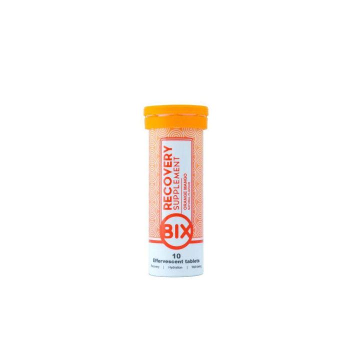 BIX Daily Recovery Supplement 10 tablets 補充恢復水溶片(10片) Orange-Mango