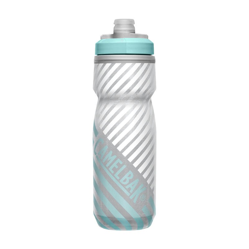 CamelBak Podium® Chill™ Insulated Bottle Grey/Teal Stripe