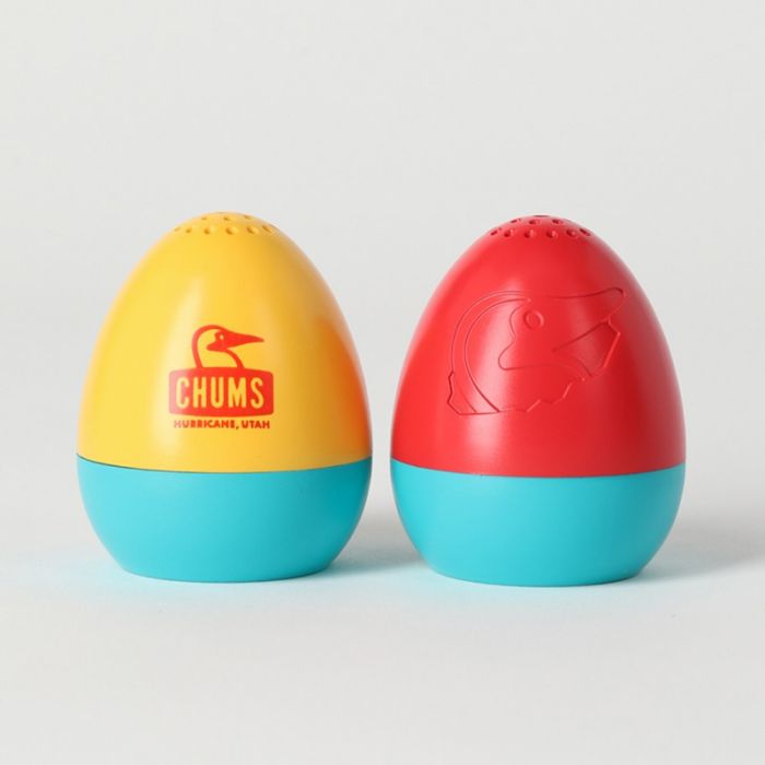 CHUMS Booby 雞蛋收納盒(6格) 連蛋形調味瓶(2個)
