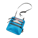 COCOON Secret Neck Wallet / Silk 絲質掛頸多功能錢包 Blue Lagoon