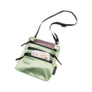 COCOON Secret Neck Wallet / Silk 絲質掛頸多功能錢包 Light Green