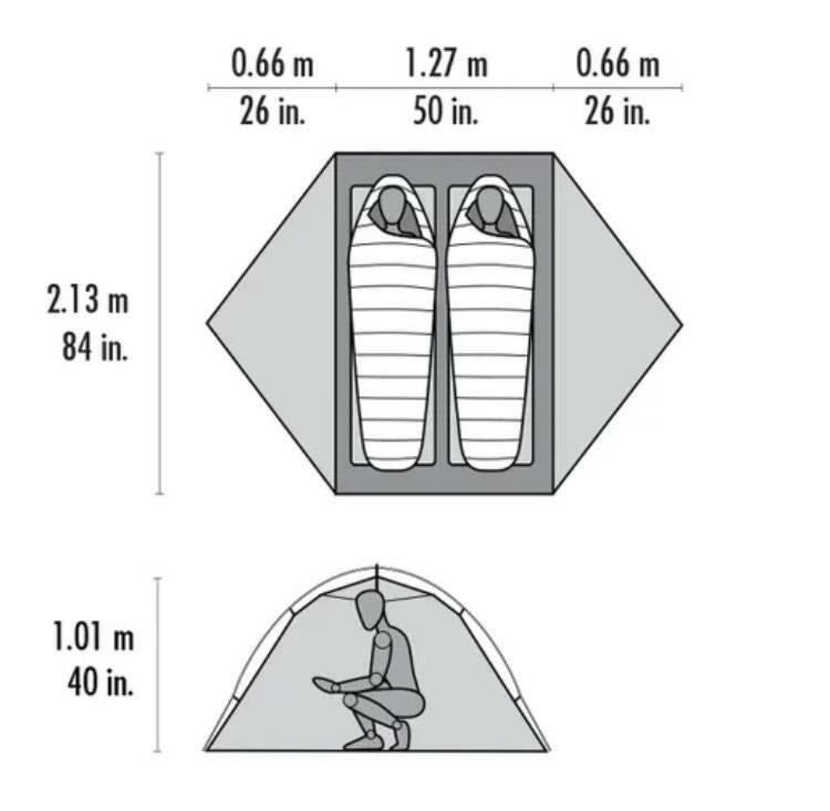 MSR Hubba Hubba™ Shield 2 Backpacking Tent