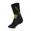 CEP The Core Run Compression Socks Mid Cut 5.0 中筒跑步壓力襪 Black/Lime