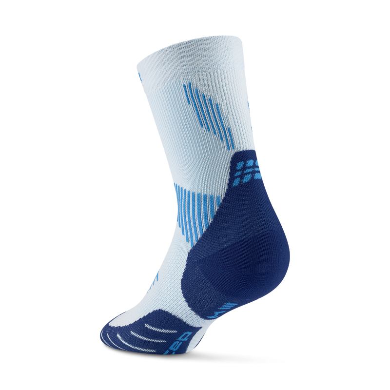 CEP The Core Run Compression Socks Mid Cut 5.0 中筒跑步壓力襪 Ice Blue