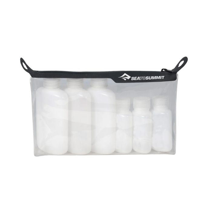 Sea To Summit TravellingLight TPU Clear Zip Pouch with Bottles 旅行用拉鍊袋(包括防漏樽)