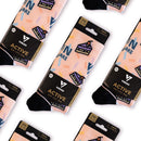 VERSUS Active Crew Socks - Run For Cake