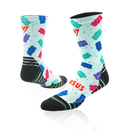 VERSUS Active Crew Socks - Gummy Bear