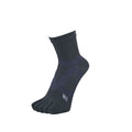 YAMAtune 5 Toe Socks - Middle Length with Anti-Slip Dots 五趾襪 Black/Navy