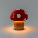 DOD Fave Kinoko Lamp 木質蘑菇燈 DH2-009-RD