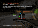 Fenix BC28R Rechargeable Bike Light Set 專業智控單車前後燈組合