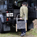 Post General Waxed Canvas Rover Chair Type High 經典油蠟布休閒椅(高座版) Brown