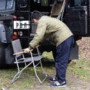 Post General Waxed Canvas Rover Chair Type High 經典油蠟布休閒椅(高座版)