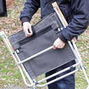 Post General Waxed Canvas Rover Chair Type High 經典油蠟布休閒椅(高座版)