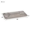 Post General Grace Serving Tray 分格不鏽鋼餐盤 982450012
