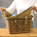 Post General Packable Shopping Basket Bag 摺疊輕便防潑水購物袋 Wolf Brown 