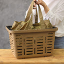 Post General Packable Shopping Basket Bag 摺疊輕便防潑水購物袋 Wolf Brown 