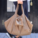 Post General Packable Shopping Basket Bag 摺疊輕便防潑水購物袋 Wolf Brown 