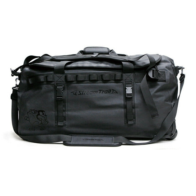 Stream Trail SHINANO II Waterproof Trolley Duffle 拉桿拖輪防水行李箱 Black/Black