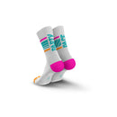 INCYLENCE MOTTO Running Socks Cyan Pink