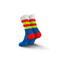 INCYLENCE ULTRALIGHT SPIRALS Running Socks Blue Inferno