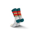 INCYLENCE ULTRALIGHT SPIRALS Running Socks Petrol Inferno