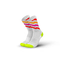 INCYLENCE Waves Ultralight High Cut Running Socks Electric